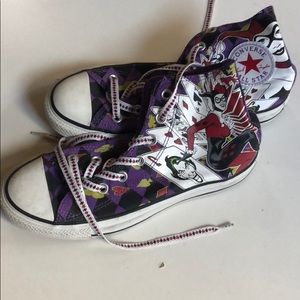 Harley Quinn Joker Hightop Converse